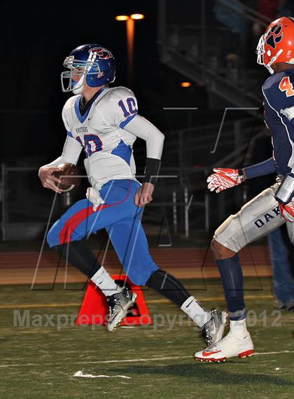 Thumbnail 3 in Christian Brothers @ Cosumnes Oaks (CIF SJS D3 Playoffs) photogallery.