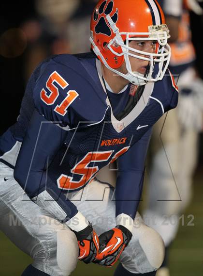 Thumbnail 3 in Christian Brothers @ Cosumnes Oaks (CIF SJS D3 Playoffs) photogallery.