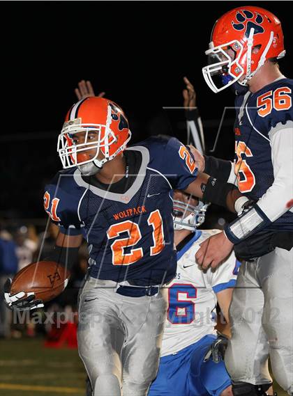 Thumbnail 2 in Christian Brothers @ Cosumnes Oaks (CIF SJS D3 Playoffs) photogallery.