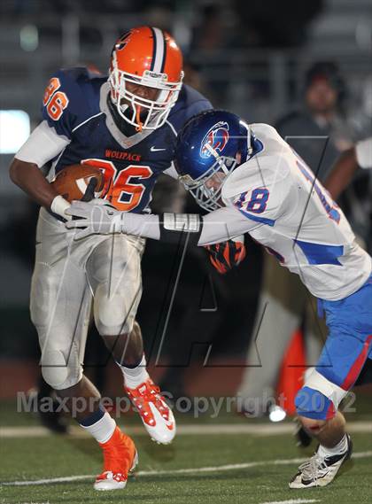 Thumbnail 1 in Christian Brothers @ Cosumnes Oaks (CIF SJS D3 Playoffs) photogallery.