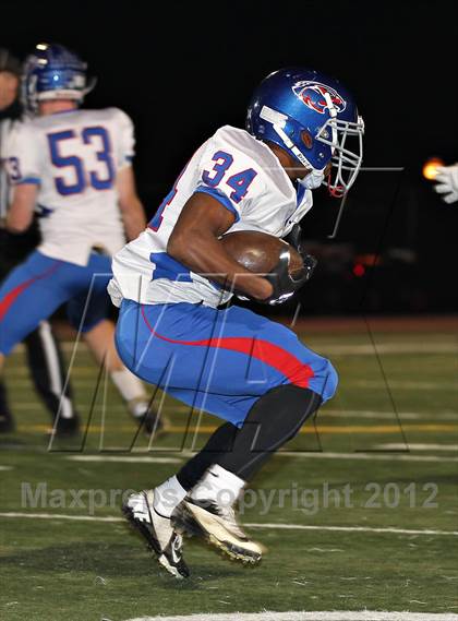 Thumbnail 2 in Christian Brothers @ Cosumnes Oaks (CIF SJS D3 Playoffs) photogallery.