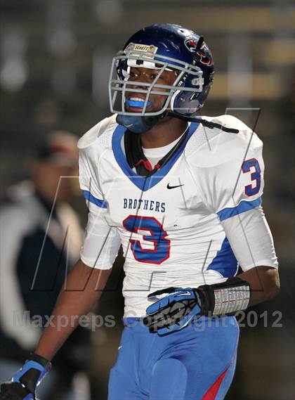 Thumbnail 2 in Christian Brothers @ Cosumnes Oaks (CIF SJS D3 Playoffs) photogallery.