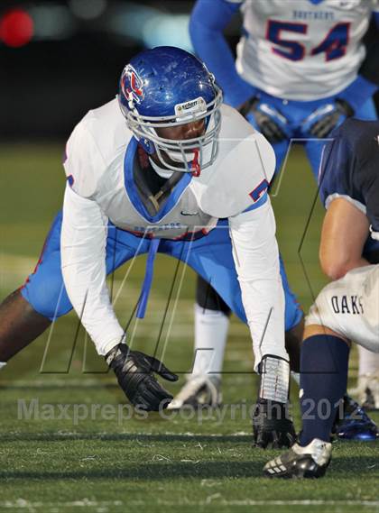 Thumbnail 2 in Christian Brothers @ Cosumnes Oaks (CIF SJS D3 Playoffs) photogallery.