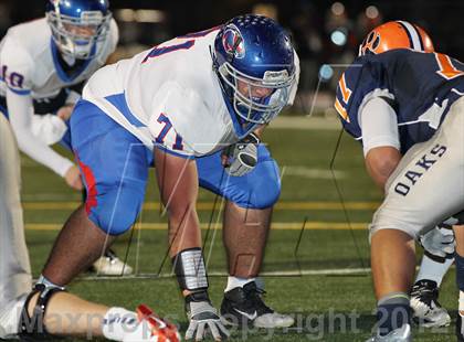 Thumbnail 1 in Christian Brothers @ Cosumnes Oaks (CIF SJS D3 Playoffs) photogallery.