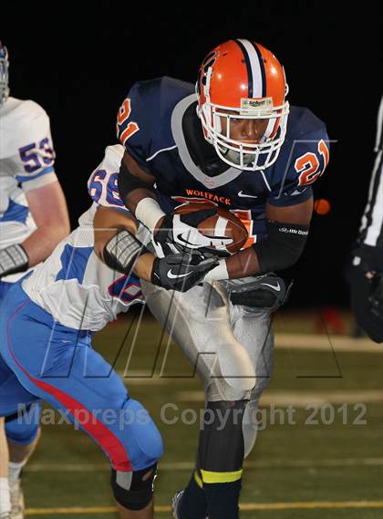 Thumbnail 2 in Christian Brothers @ Cosumnes Oaks (CIF SJS D3 Playoffs) photogallery.