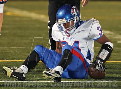 Thumbnail 2 in Christian Brothers @ Cosumnes Oaks (CIF SJS D3 Playoffs) photogallery.