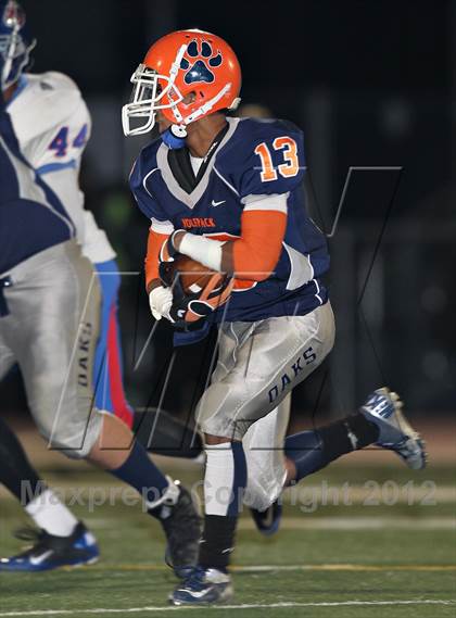 Thumbnail 3 in Christian Brothers @ Cosumnes Oaks (CIF SJS D3 Playoffs) photogallery.