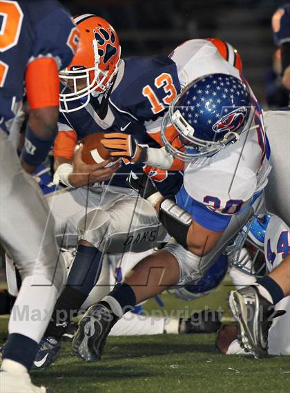 Thumbnail 2 in Christian Brothers @ Cosumnes Oaks (CIF SJS D3 Playoffs) photogallery.