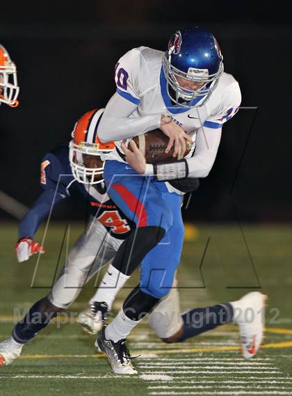 Thumbnail 1 in Christian Brothers @ Cosumnes Oaks (CIF SJS D3 Playoffs) photogallery.