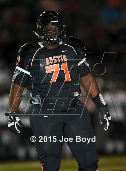 Thumbnail 3 in Austin vs. Clay-Chalkville (AHSAA 6A Semifinal) photogallery.