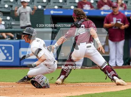 Thumbnail 1 in Fayetteville vs. Abbott (UIL 1A Baseball Semifinal) photogallery.