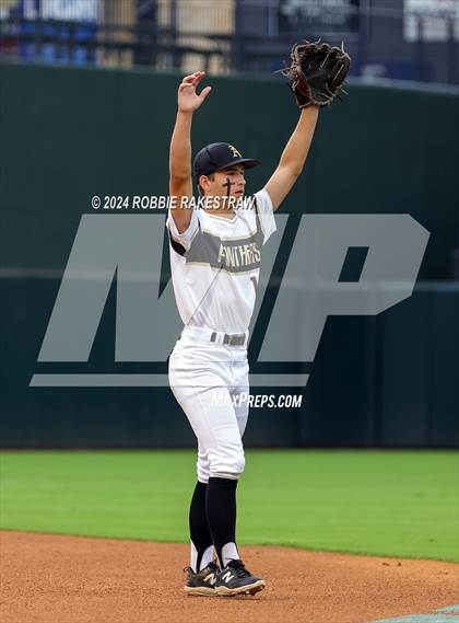 Thumbnail 1 in Fayetteville vs. Abbott (UIL 1A Baseball Semifinal) photogallery.
