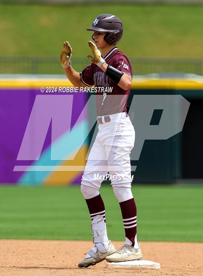 Thumbnail 2 in Fayetteville vs. Abbott (UIL 1A Baseball Semifinal) photogallery.