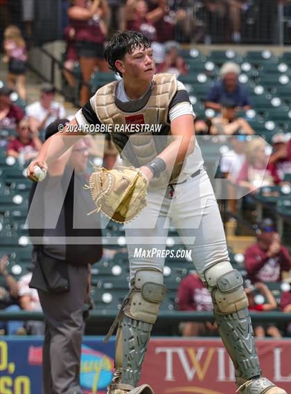 Thumbnail 3 in Fayetteville vs. Abbott (UIL 1A Baseball Semifinal) photogallery.