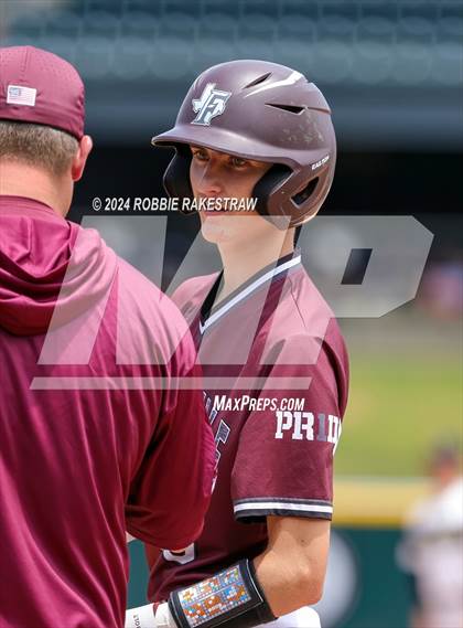 Thumbnail 3 in Fayetteville vs. Abbott (UIL 1A Baseball Semifinal) photogallery.