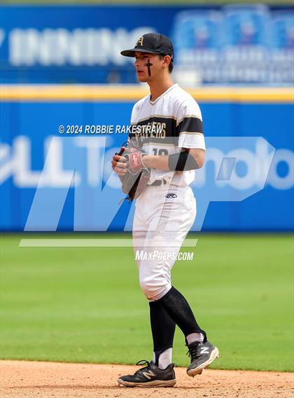 Thumbnail 3 in Fayetteville vs. Abbott (UIL 1A Baseball Semifinal) photogallery.