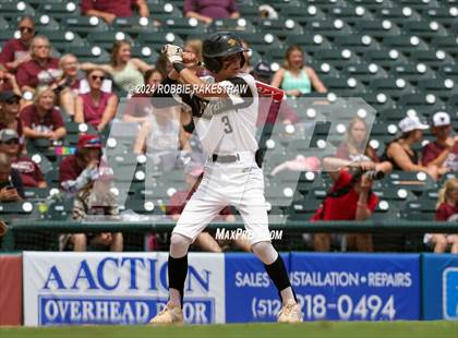 Thumbnail 3 in Fayetteville vs. Abbott (UIL 1A Baseball Semifinal) photogallery.