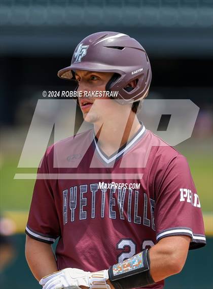 Thumbnail 3 in Fayetteville vs. Abbott (UIL 1A Baseball Semifinal) photogallery.