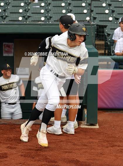 Thumbnail 3 in Fayetteville vs. Abbott (UIL 1A Baseball Semifinal) photogallery.