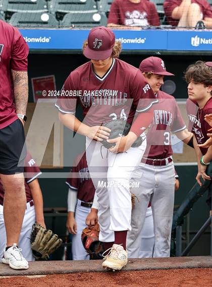 Thumbnail 1 in Fayetteville vs. Abbott (UIL 1A Baseball Semifinal) photogallery.