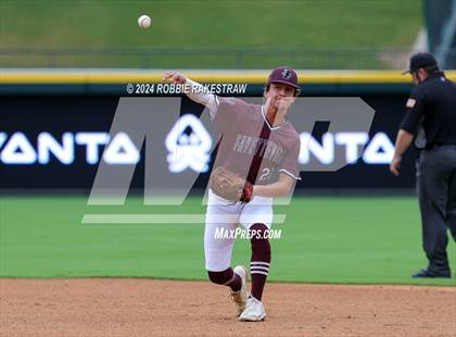 Thumbnail 2 in Fayetteville vs. Abbott (UIL 1A Baseball Semifinal) photogallery.
