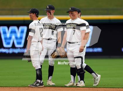 Thumbnail 1 in Fayetteville vs. Abbott (UIL 1A Baseball Semifinal) photogallery.