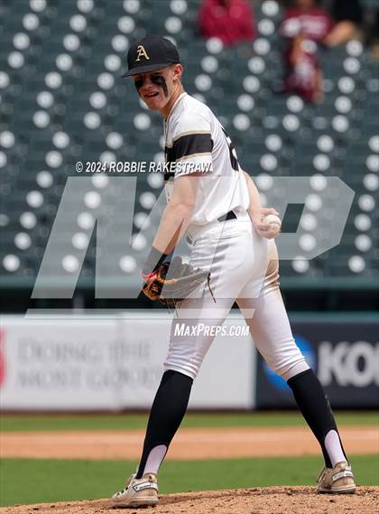 Thumbnail 2 in Fayetteville vs. Abbott (UIL 1A Baseball Semifinal) photogallery.
