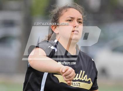 Thumbnail 1 in McKee Vo-Tech/Staten Island Tech @ Telecommunications Arts Tech (PSAL Divison A Playoff) photogallery.