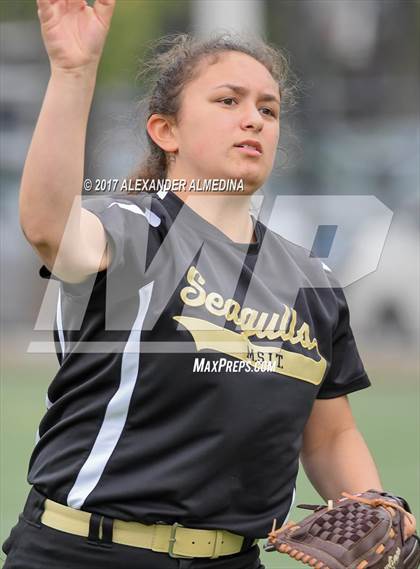 Thumbnail 3 in McKee Vo-Tech/Staten Island Tech @ Telecommunications Arts Tech (PSAL Divison A Playoff) photogallery.