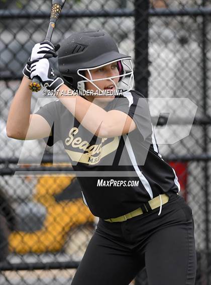 Thumbnail 2 in McKee Vo-Tech/Staten Island Tech @ Telecommunications Arts Tech (PSAL Divison A Playoff) photogallery.