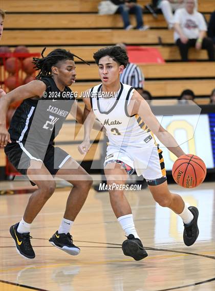 Thumbnail 3 in Sacramento vs. Granada (Bishop O'Dowd Thanksgiving Showcase) photogallery.