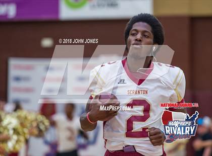 Thumbnail 1 in Scranton @ West Scranton (2017 MaxPreps Rivalry Series) photogallery.