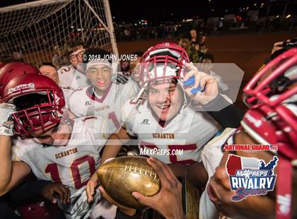 Thumbnail 3 in Scranton @ West Scranton (2017 MaxPreps Rivalry Series) photogallery.
