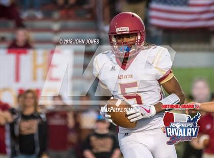 Thumbnail 2 in Scranton @ West Scranton (2017 MaxPreps Rivalry Series) photogallery.