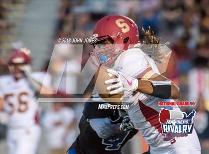 Thumbnail 1 in Scranton @ West Scranton (2017 MaxPreps Rivalry Series) photogallery.