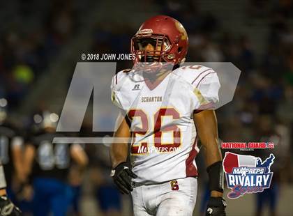 Thumbnail 2 in Scranton @ West Scranton (2017 MaxPreps Rivalry Series) photogallery.