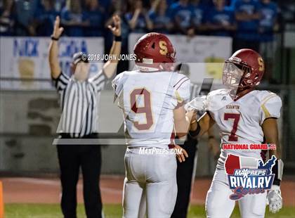 Thumbnail 1 in Scranton @ West Scranton (2017 MaxPreps Rivalry Series) photogallery.