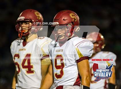 Thumbnail 1 in Scranton @ West Scranton (2017 MaxPreps Rivalry Series) photogallery.