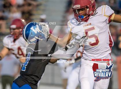 Thumbnail 3 in Scranton @ West Scranton (2017 MaxPreps Rivalry Series) photogallery.
