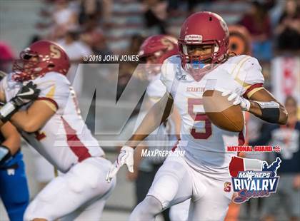 Thumbnail 3 in Scranton @ West Scranton (2017 MaxPreps Rivalry Series) photogallery.