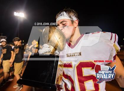 Thumbnail 2 in Scranton @ West Scranton (2017 MaxPreps Rivalry Series) photogallery.
