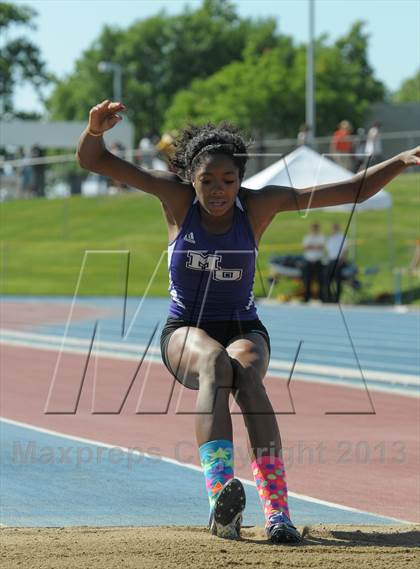 Thumbnail 2 in CIF State Track and Field Championships (Day 1 - Girls Triple Jump) photogallery.