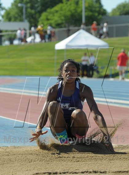 Thumbnail 3 in CIF State Track and Field Championships (Day 1 - Girls Triple Jump) photogallery.