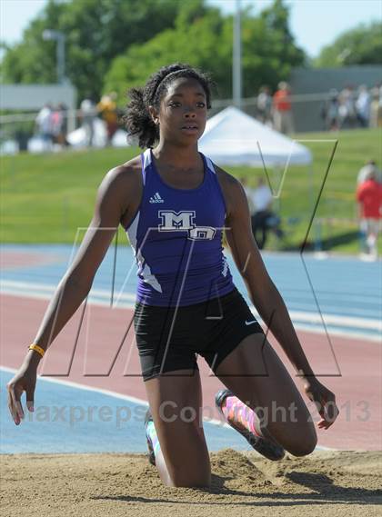 Thumbnail 1 in CIF State Track and Field Championships (Day 1 - Girls Triple Jump) photogallery.