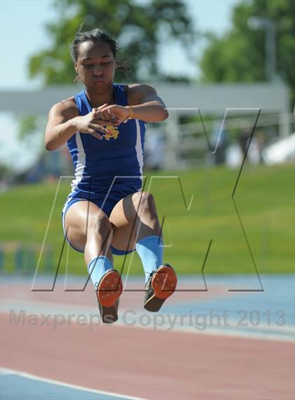 Thumbnail 1 in CIF State Track and Field Championships (Day 1 - Girls Triple Jump) photogallery.