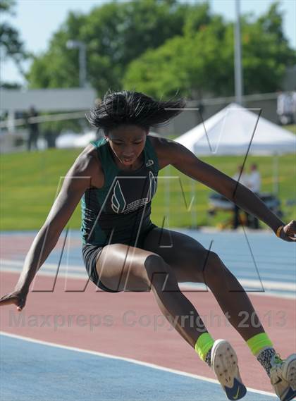 Thumbnail 1 in CIF State Track and Field Championships (Day 1 - Girls Triple Jump) photogallery.