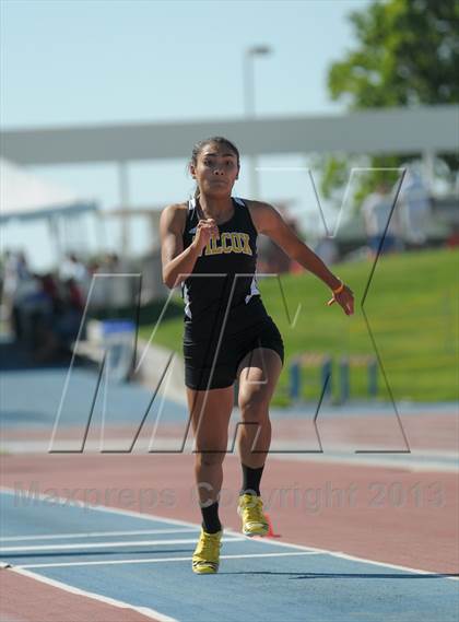 Thumbnail 3 in CIF State Track and Field Championships (Day 1 - Girls Triple Jump) photogallery.