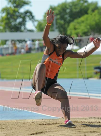 Thumbnail 1 in CIF State Track and Field Championships (Day 1 - Girls Triple Jump) photogallery.