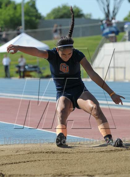 Thumbnail 1 in CIF State Track and Field Championships (Day 1 - Girls Triple Jump) photogallery.