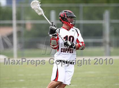 Thumbnail 2 in Coppell vs Highland Park DII (THSLL District Playoffs) photogallery.